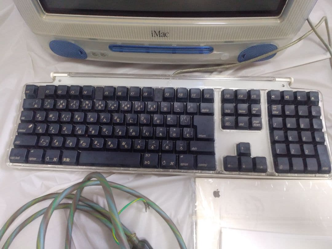 初代ｉＭａｃ　imac アイマック　インディゴブルー起動確認済み