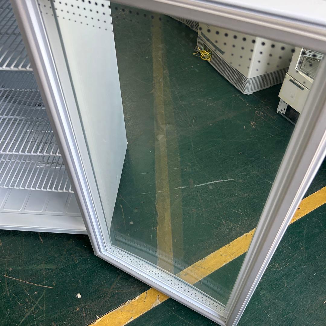 146業務用 冷蔵ショーケース オフィスコンビニ XW-105 左右開き 小型