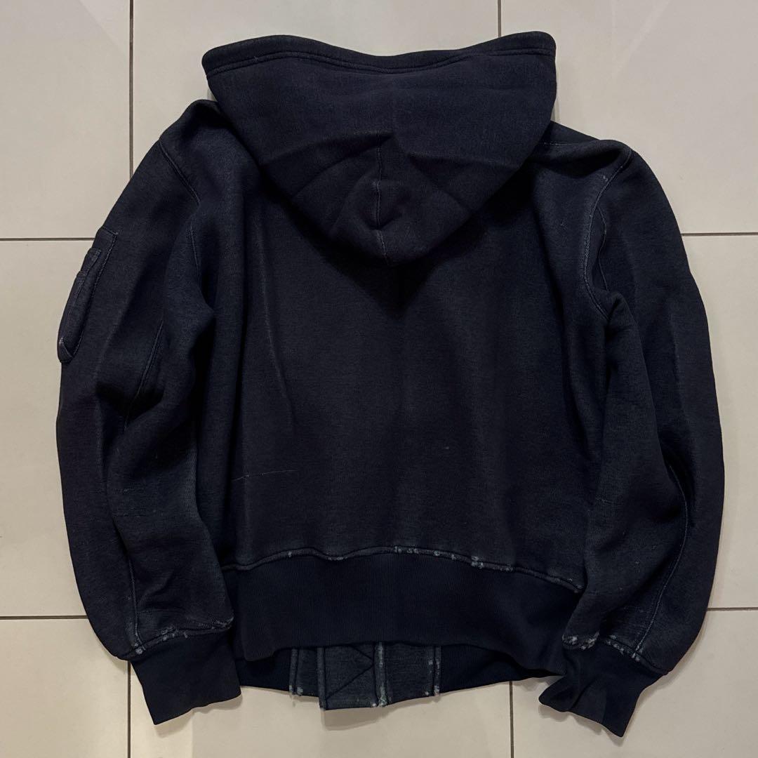 Sacai サカイ スウェットパーカ MA-1 ミリタリー サイズ1 - メルカリ