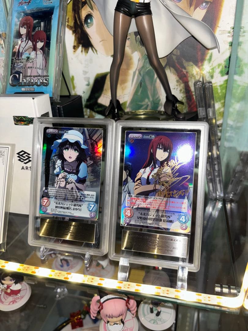 超希少】 シュタインズゲート 牧瀬紅莉栖 サイン ars10 椎名まゆり