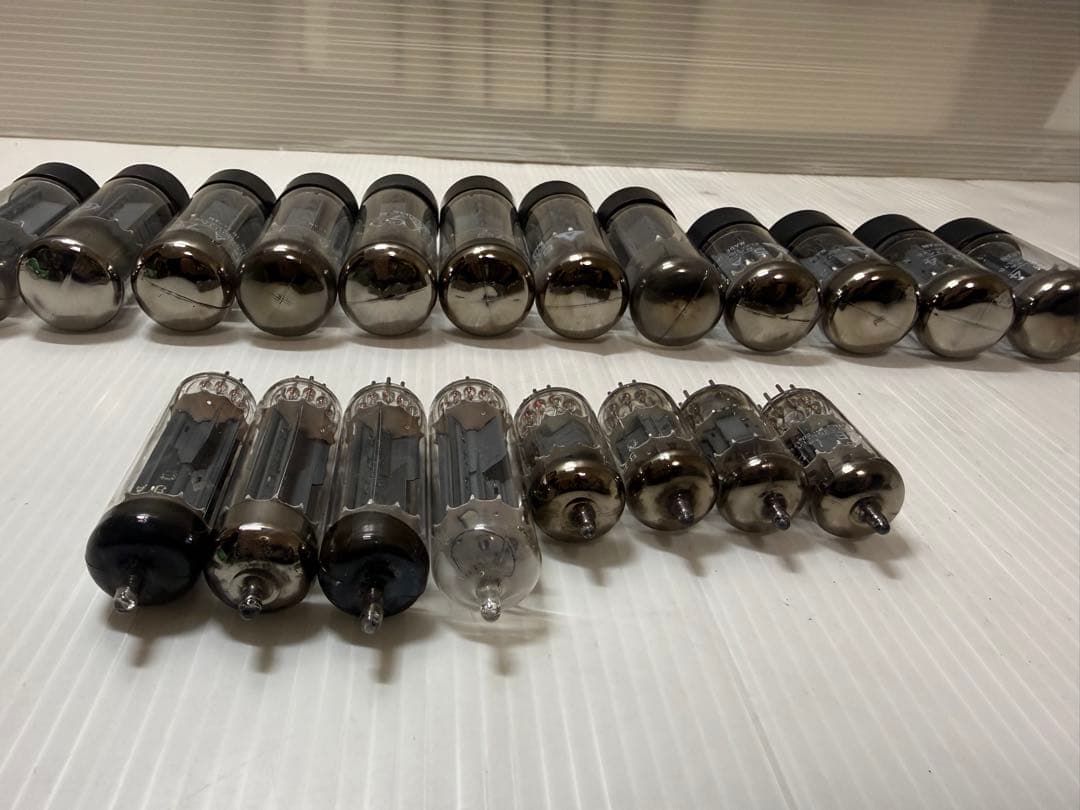 ナショナル真空管まとめて6CA7/5AR4/6BL8など合計20本ジャンク品