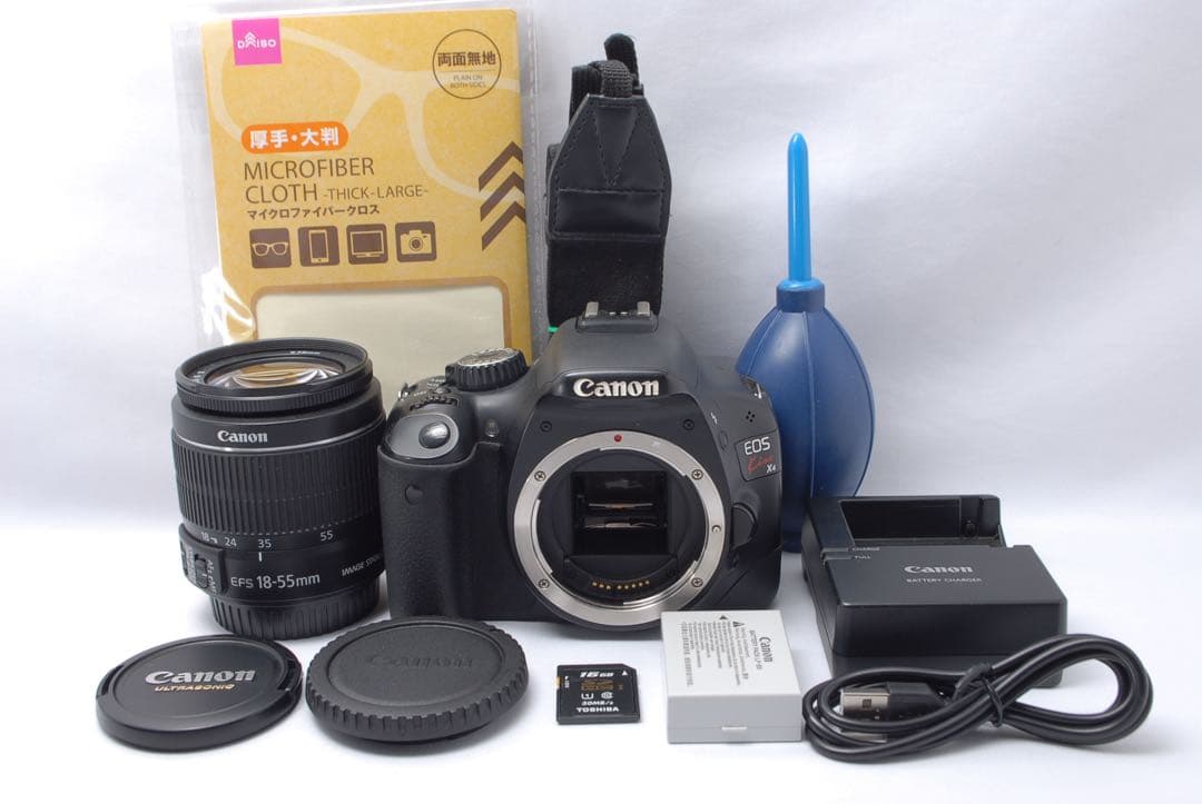 ✨一眼レフデビューに✨Canon Kiss X4✨手ぶれ補正レンズ✨初心者OK