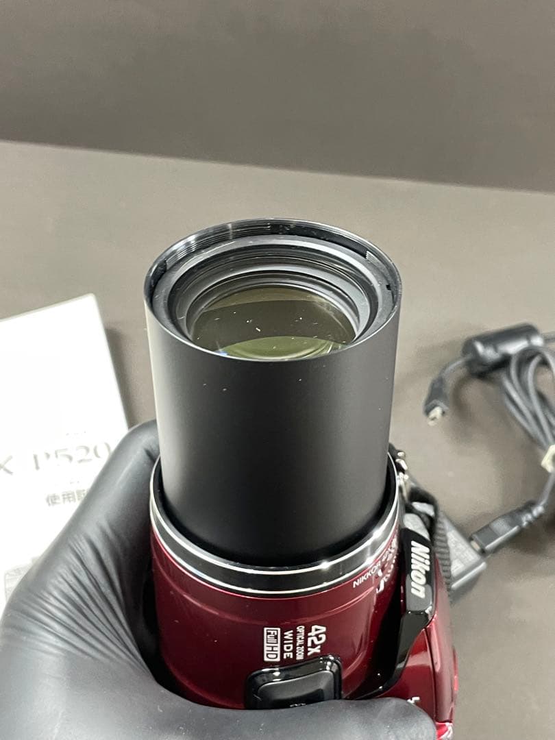 Nikon COOLPIX P520 レッド 付属品あり 稼働品