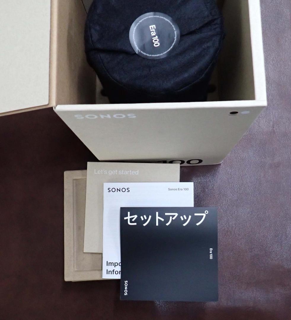 SONOS Era100 スマートスピーカー ブラック E10G1JP1BLK