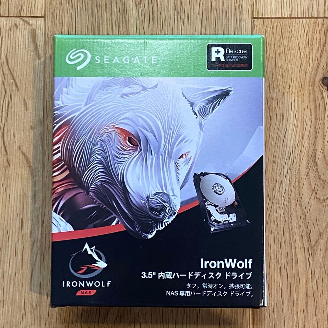 Seagate IronWolf 8TB ハードディスク ST8000VN002