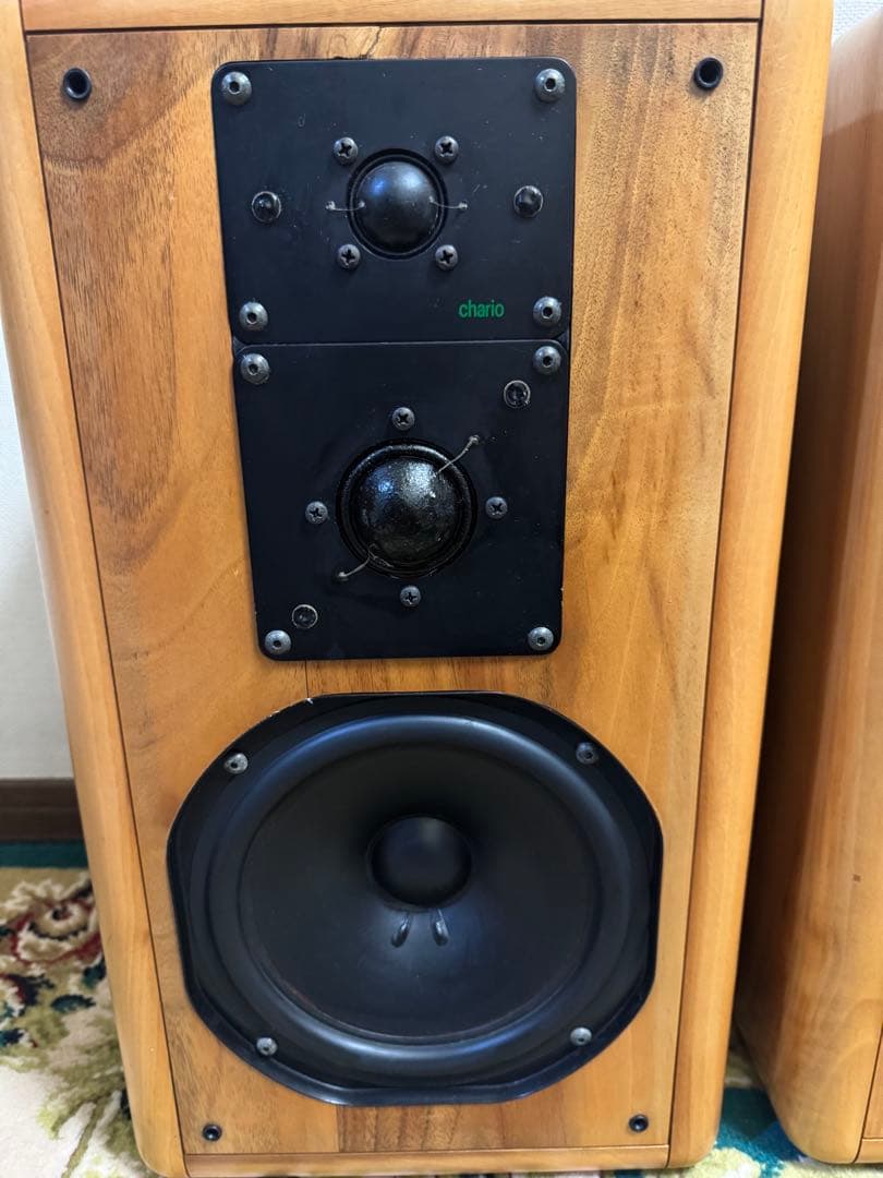 Chario Hiper 3X イタリア製 ブックシェルフ 3ウェイスピーカー