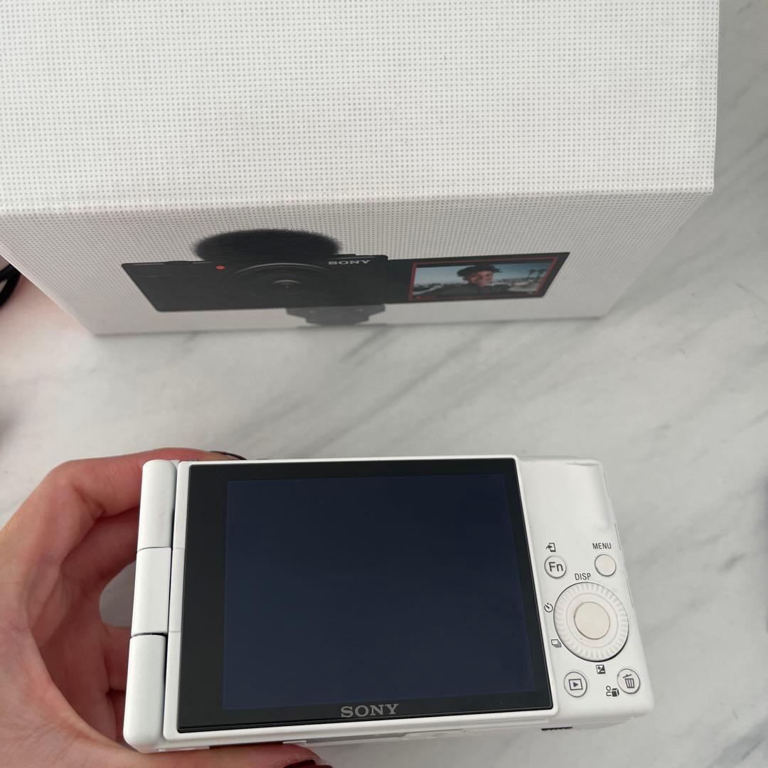 SONY ZV-1F ホワイト vlogカメラ　Sony ZV1 M2 ケース