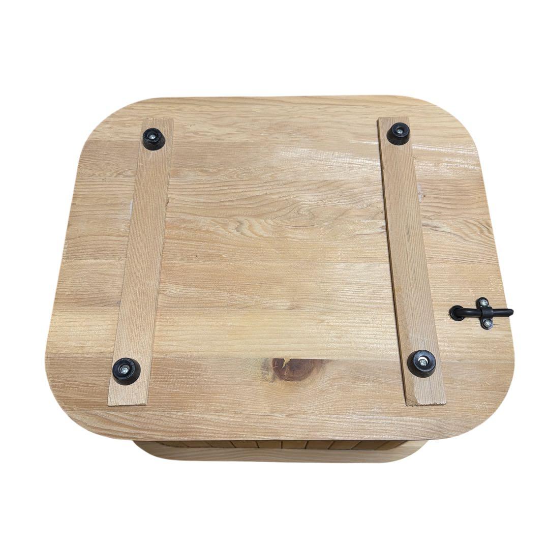 【美品】ぽかぽか足Hot ZL-001S 木製フットバス 赤外線 足温器