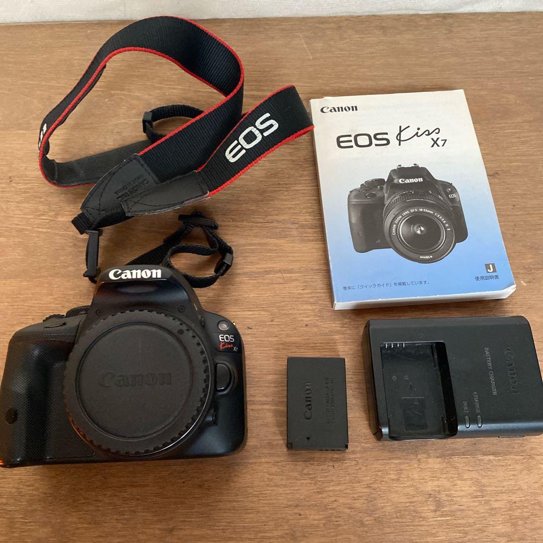 CANON EOS kissx7 ボディ訳あり　CANON50㎜f1.8レンズ