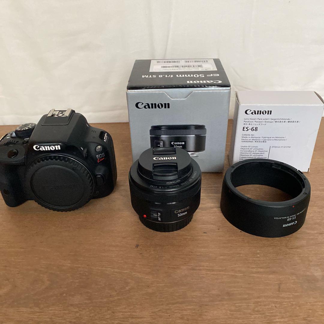 CANON EOS kissx7 ボディ訳あり　CANON50㎜f1.8レンズ