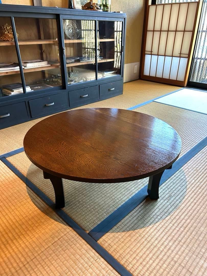ちゃぶ台　古道具　直径77cm ちゃぶ台 古道具 直径77cm