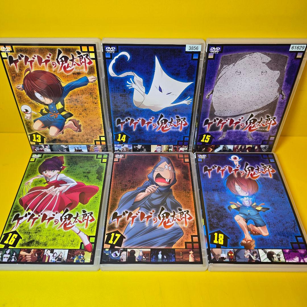 新品ケース交換済 ゲゲゲの鬼太郎 2018、2019TVシリーズ DVD全35巻