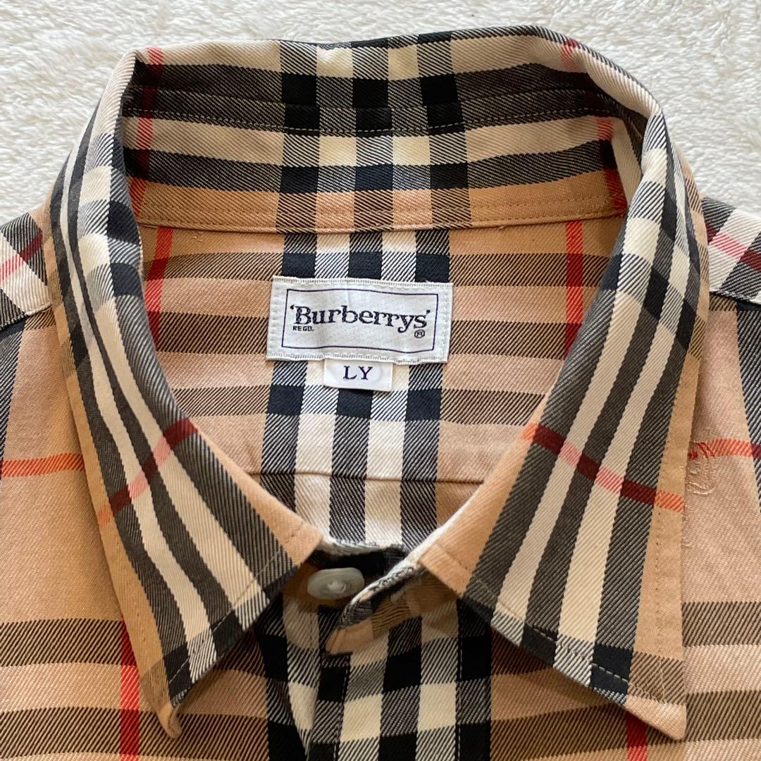 BURBERRYS 長袖シャツ ノバチェック シャドーホース 目黒蓮さん着用 L