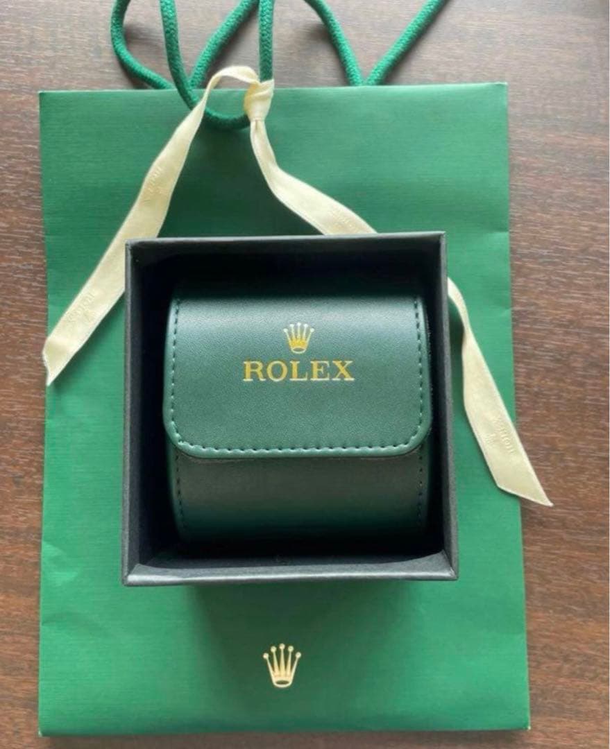 ロレックス　時計収納ケース&外箱　合わせて2点セット ROLEX ディスプレイケース 10本収納 68 00 2 ロレックス ボックス 時計