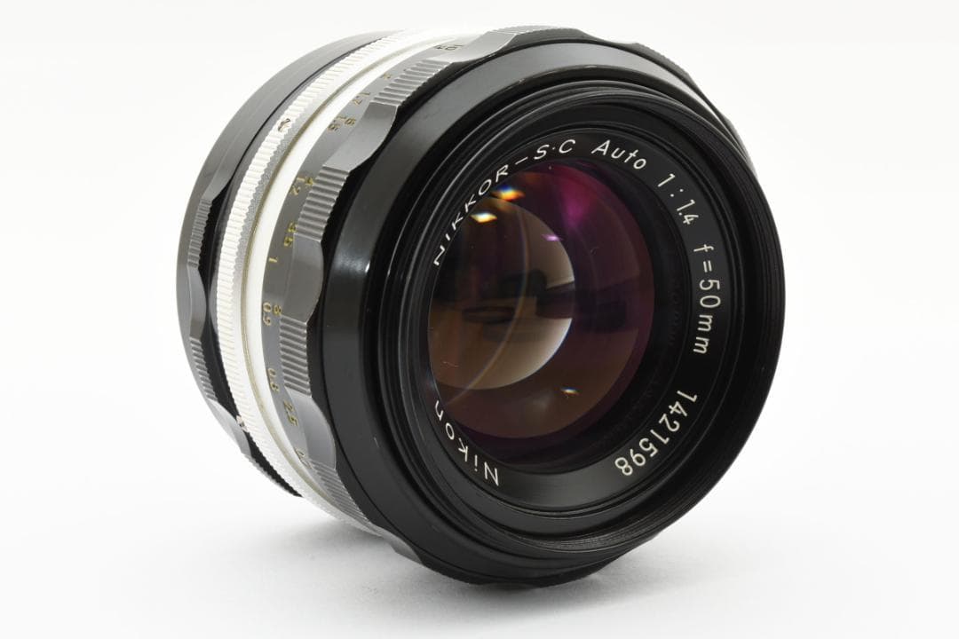 超美品 NIKON NIKKOR-S.C Auto 50mm f1.4 C860