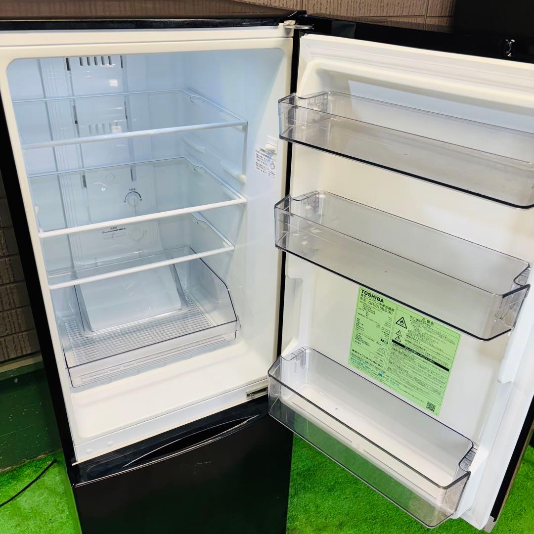 2021年製 153L 冷蔵庫 一人暮らし TOSHIBA【地域限定配送無料】