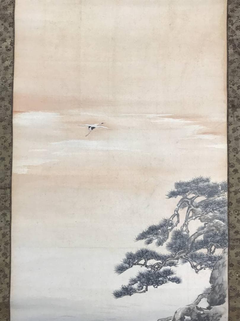 中山集鐐 /高砂図/双鶴図/対幅/正月掛軸/掛軸/名家伝来/AE-229 - メルカリ