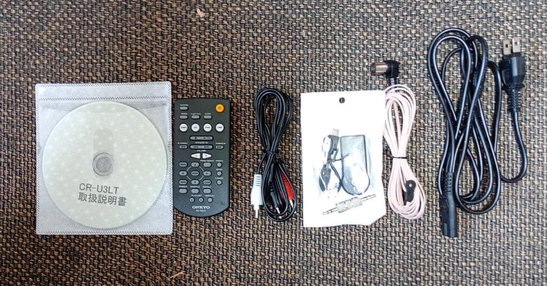 オンキョー　ONKYO CR-U3LT メンテ済・動作良好　ＢＴレシーバー付き