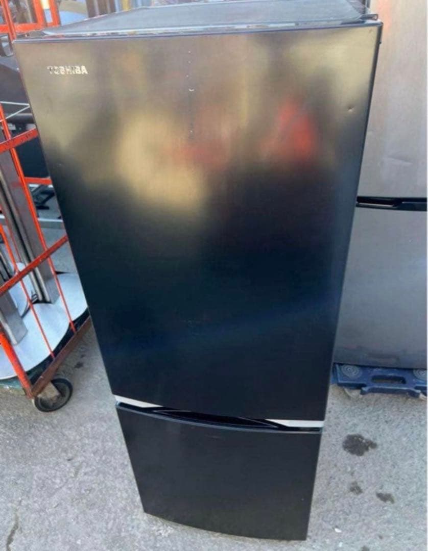 【高年式】2020年式 153L 2ドア冷蔵庫 東芝 GR-R15BS(K)