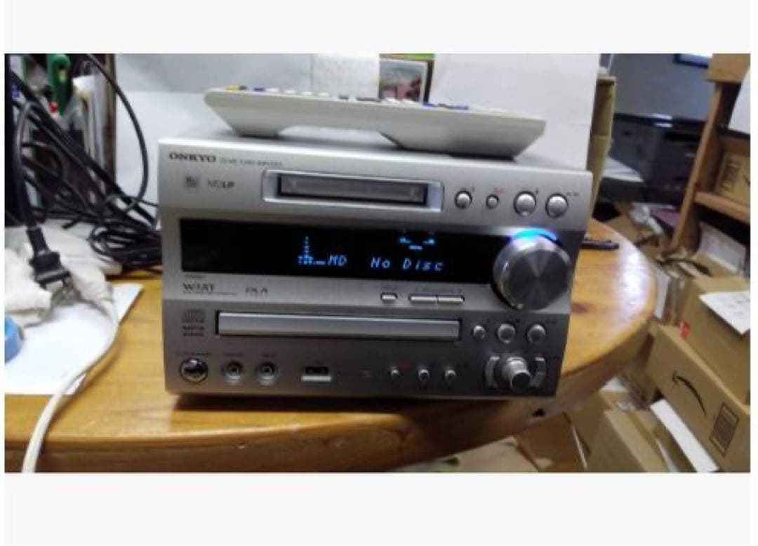CD MDチューナーアンプ シルバー ONKYO FR-N9FX