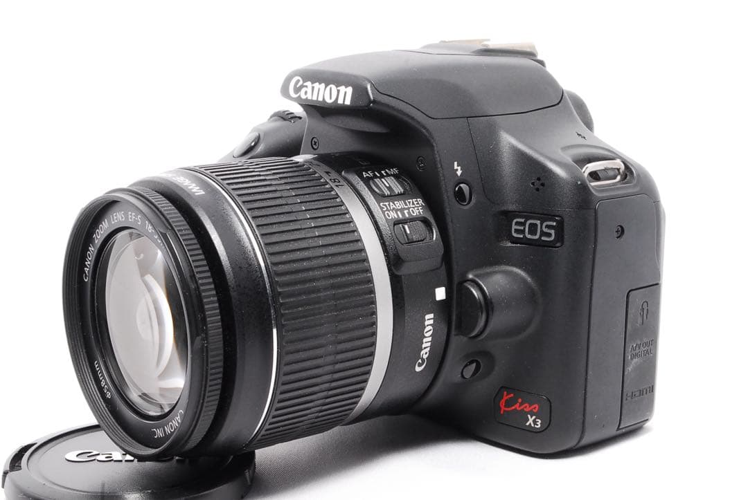 カメラデビューに◆Canon Kiss X3◆一眼レフカメラ◆すぐ使える◆転送可