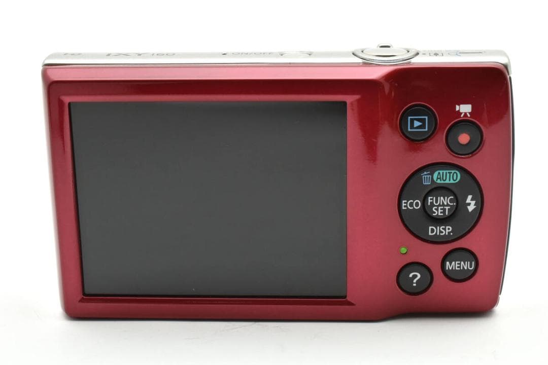 超美品 キヤノン IXY160 コンパクトデジタルカメラ レッド Canon