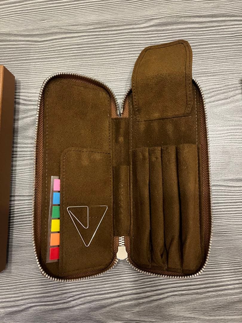 美品】シーサー ductペンケース ダクトペンケース 三角クリップ 付箋