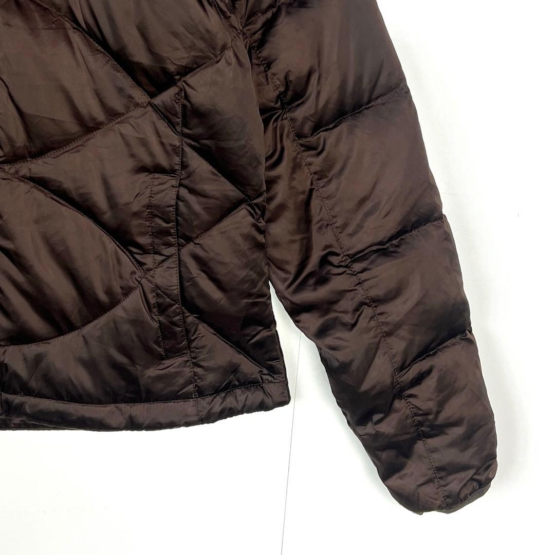 yuuuuri様企画 ノースフェイス ダウンジャケット 茶 - メルカリ
