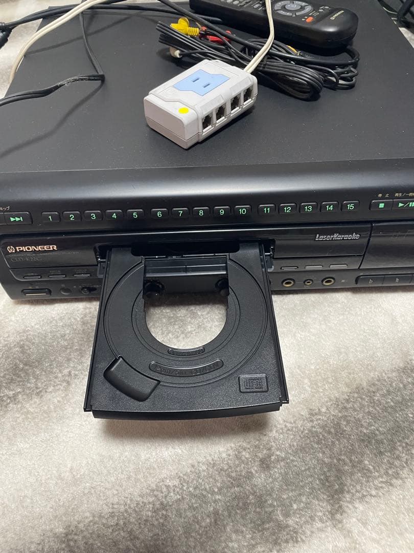 pioneer cld-k22g レーザーカラオケ、CD、LD