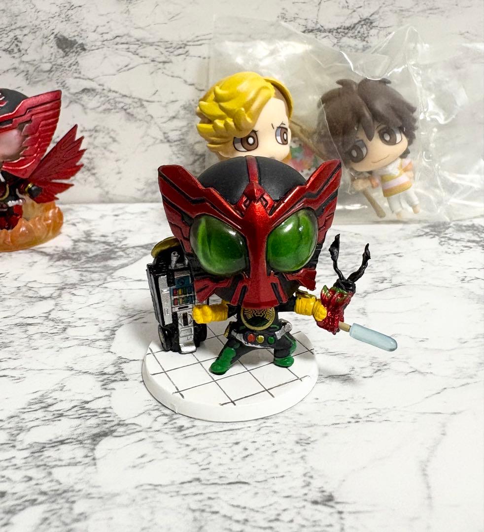 仮面ライダーオーズ 火野映司 アンク フィギュア ゆーぽん ちみメガ