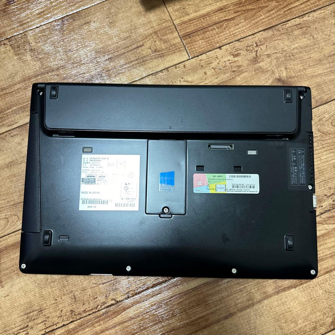 FUJITSU LIFEBOOK S936/M PC ノートパソコン　12GB
