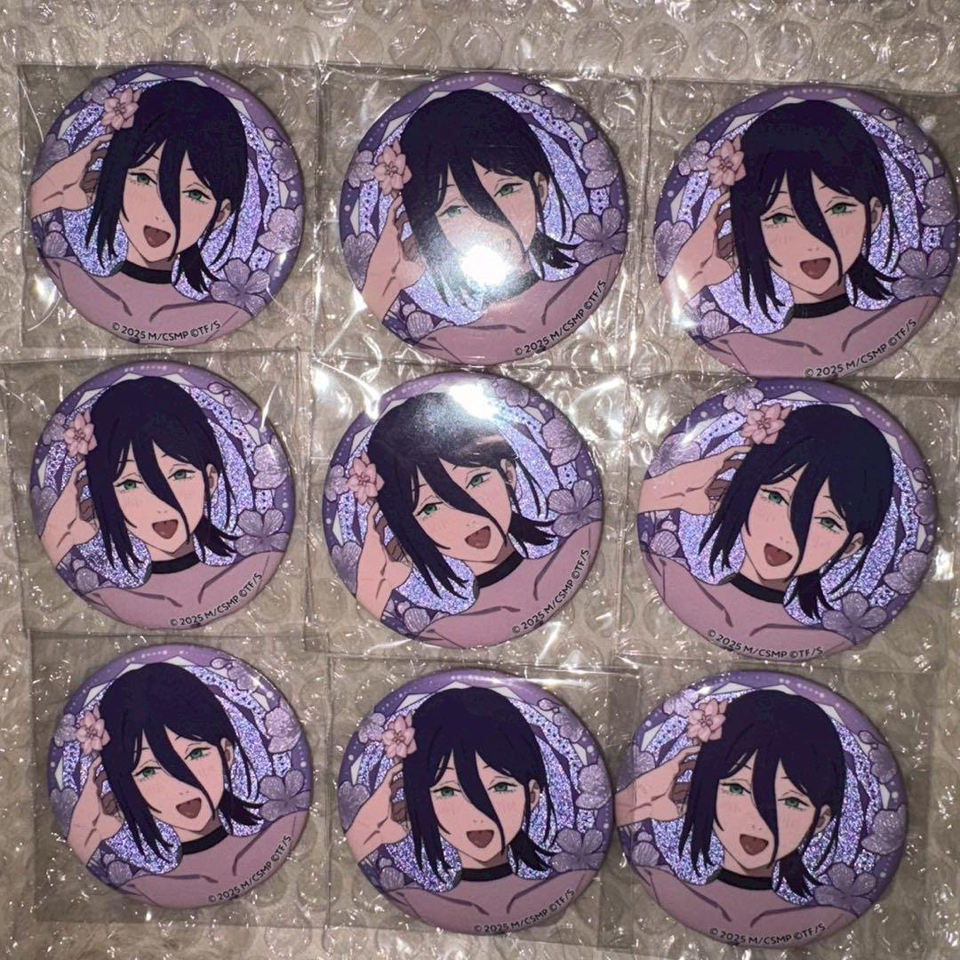 レゼ ① チェンソーマン プリンスホテル グリッター 缶バッジ セット