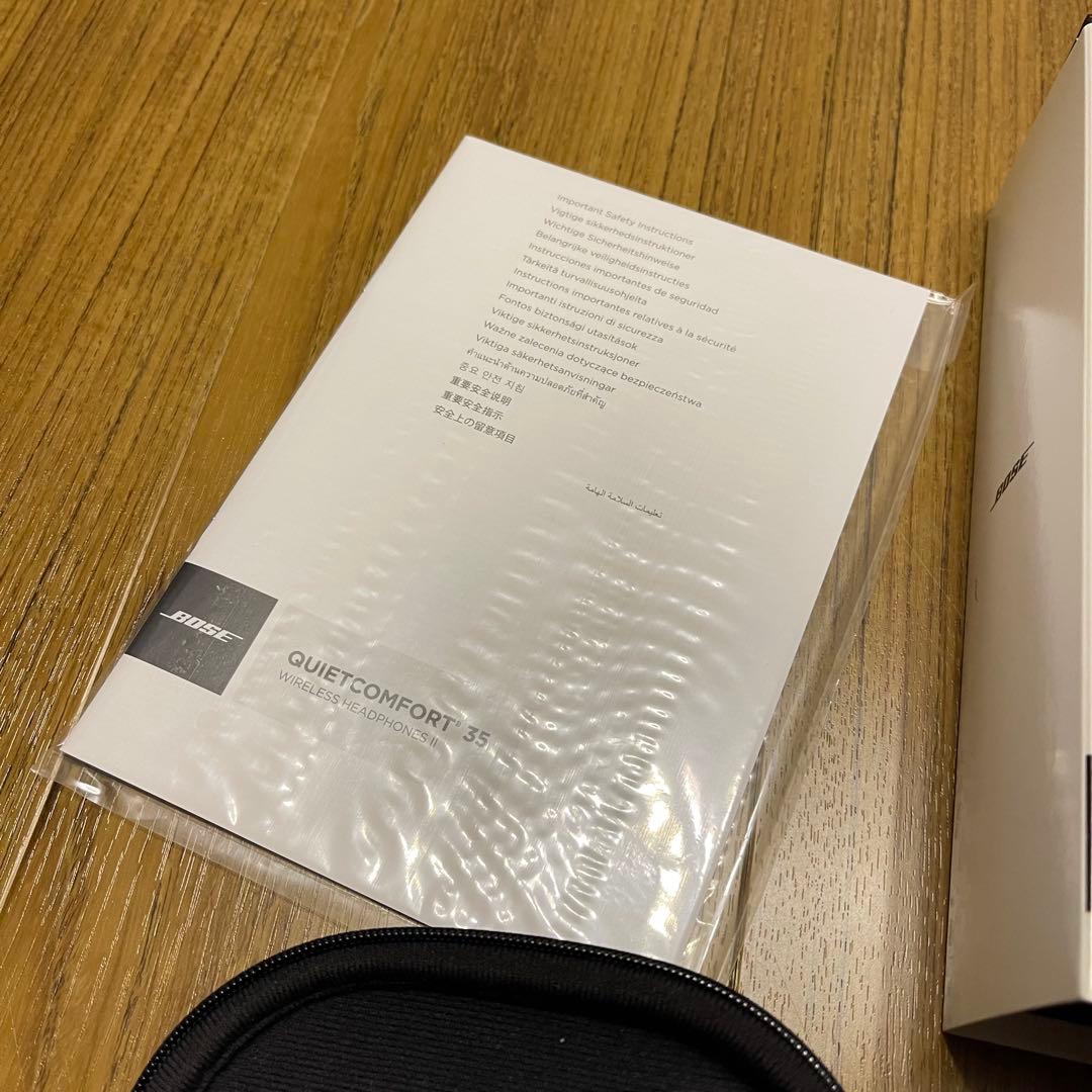良品！BOSE QUIETCOMFORT35 ll シルバー ヘッドホン
