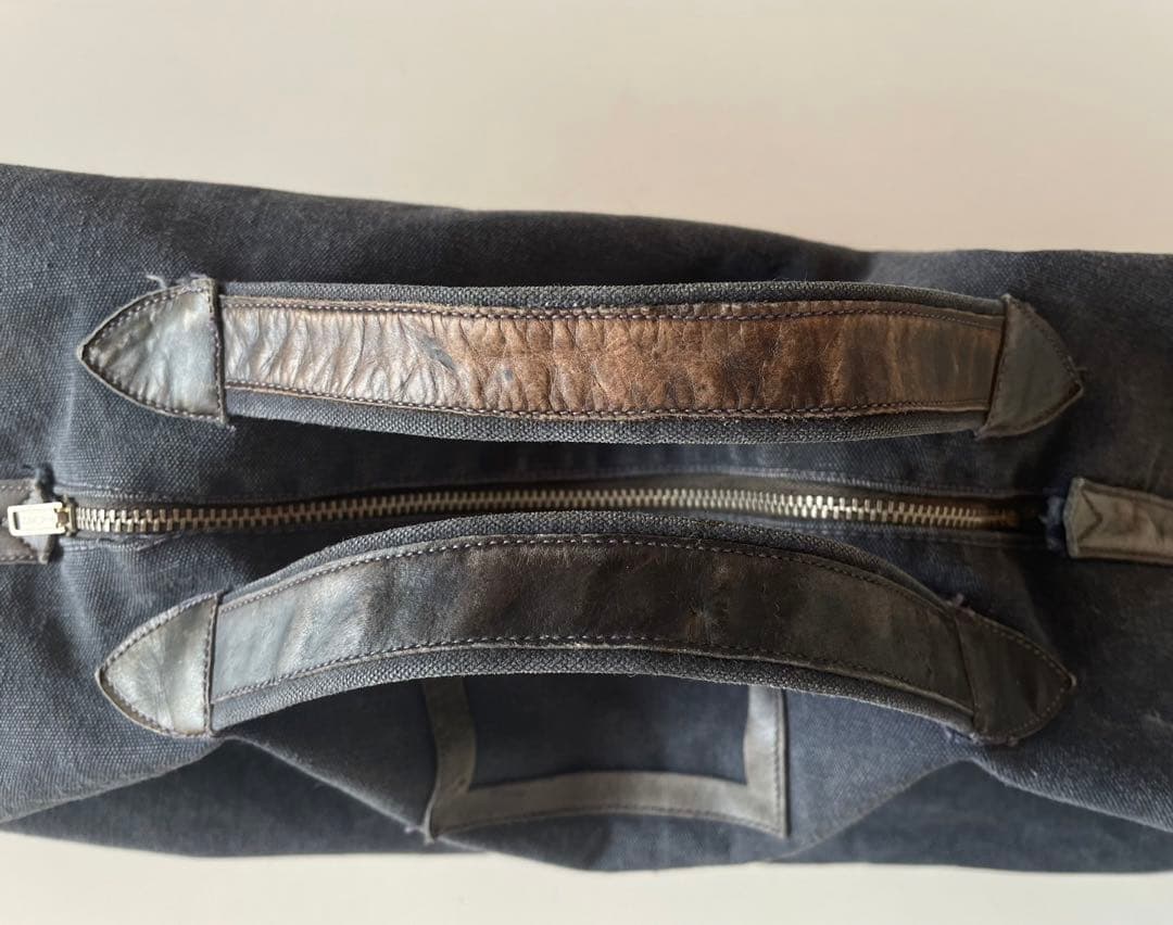 激レア！美品◎40s USNAVY ジャングルクロス ツールバッグ 片爪棒