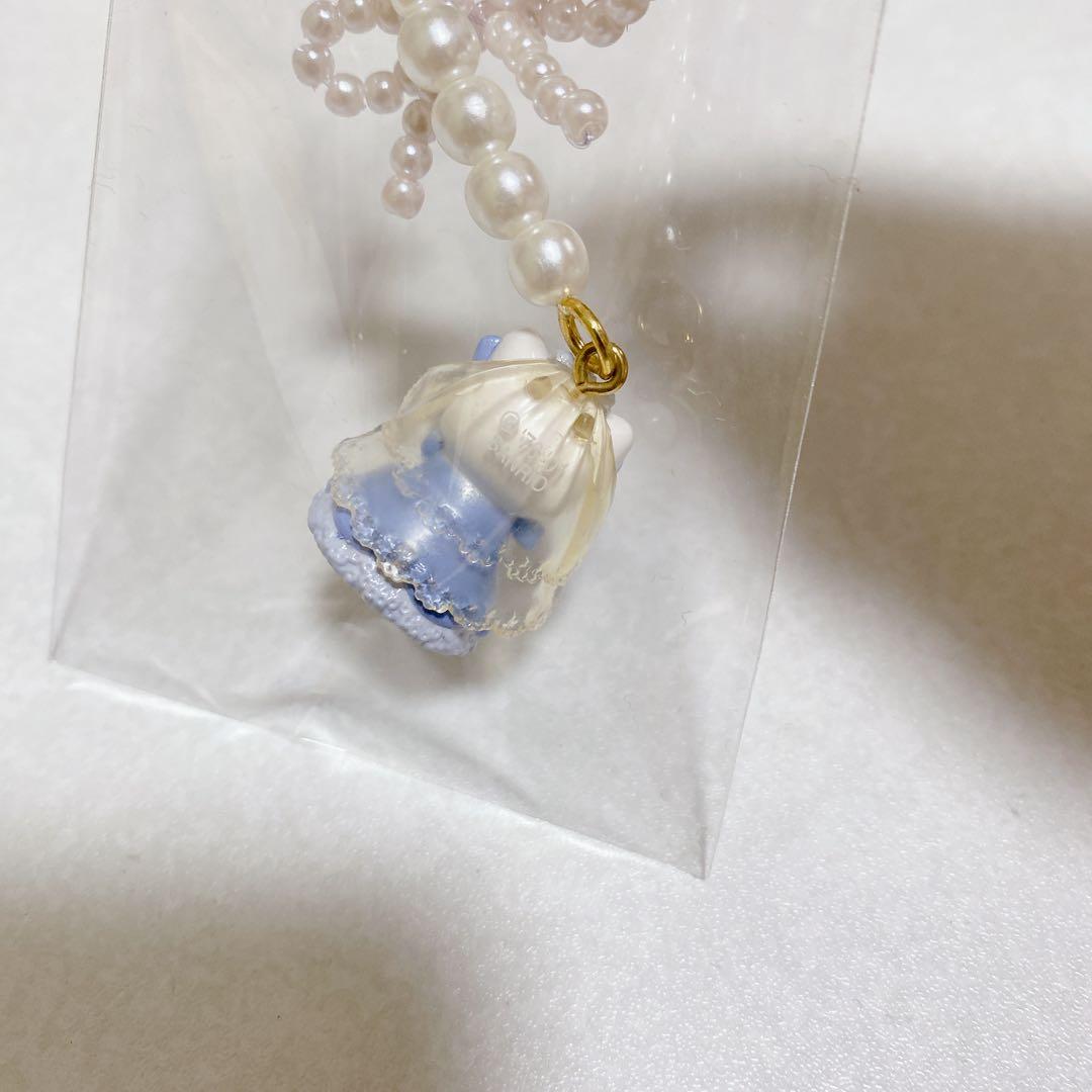 激レア！ウエディング ハローキティ 2001年 ブルー ストラップ