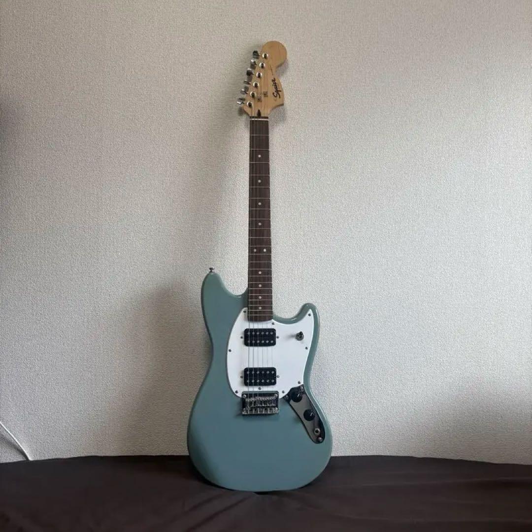 Squier mustang ソニックグレー Squier Bullet Mustang HH - Sonic Grey with Indian Laurel