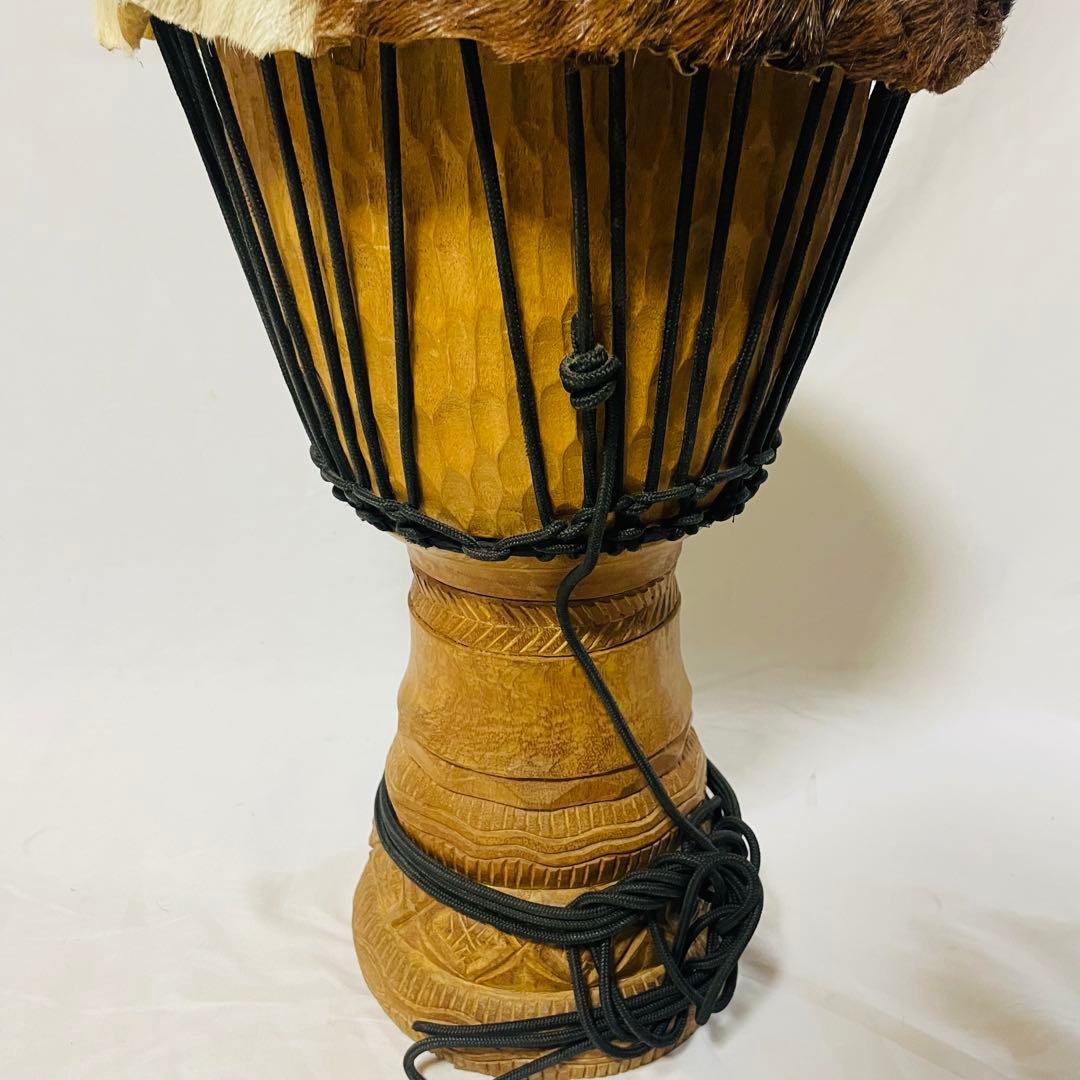 ジャンベ 打楽器 アフリカ 民族楽器 - メルカリ