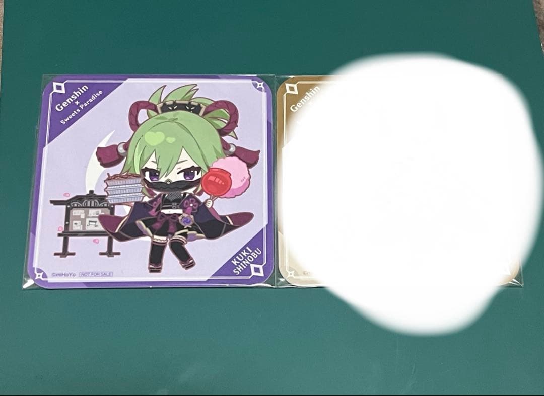 原神 スイパラコラボ コースター【久岐忍】 - メルカリ