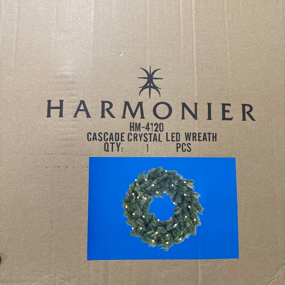 HARMONIER ハルモニア HM-4120型番 クリスマス リース LED