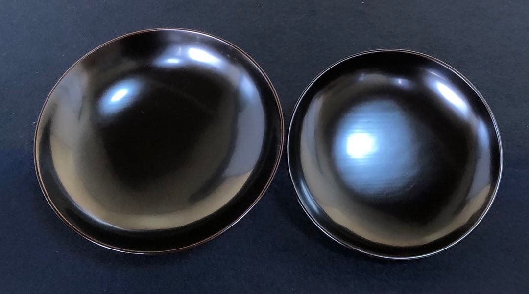 《R》轆轤目煮物椀10客揃 塗師 遠坂彦兵衛 象彦 共箱 260203く4