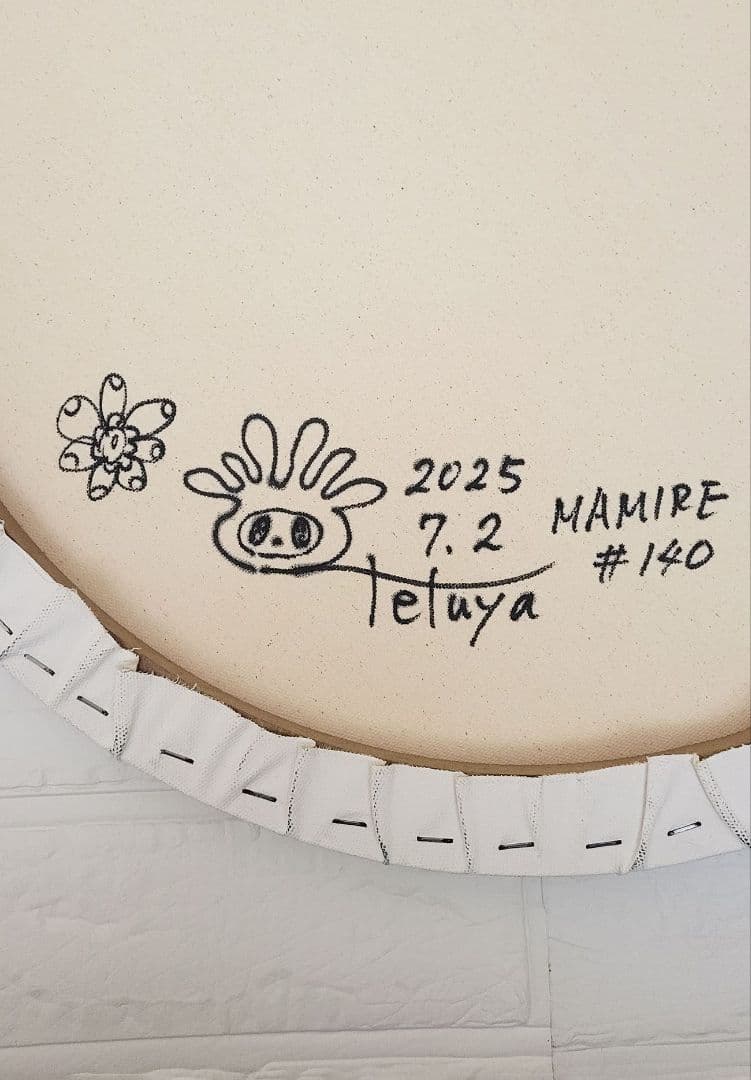 ☆鈴木哲也☆丸50(500×500mm)アクリル原画1点物☆送料