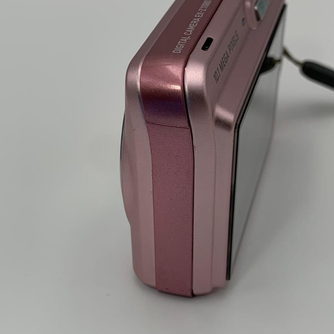 極美品 CASIO EX-Z1080 ピンク コンデジ
