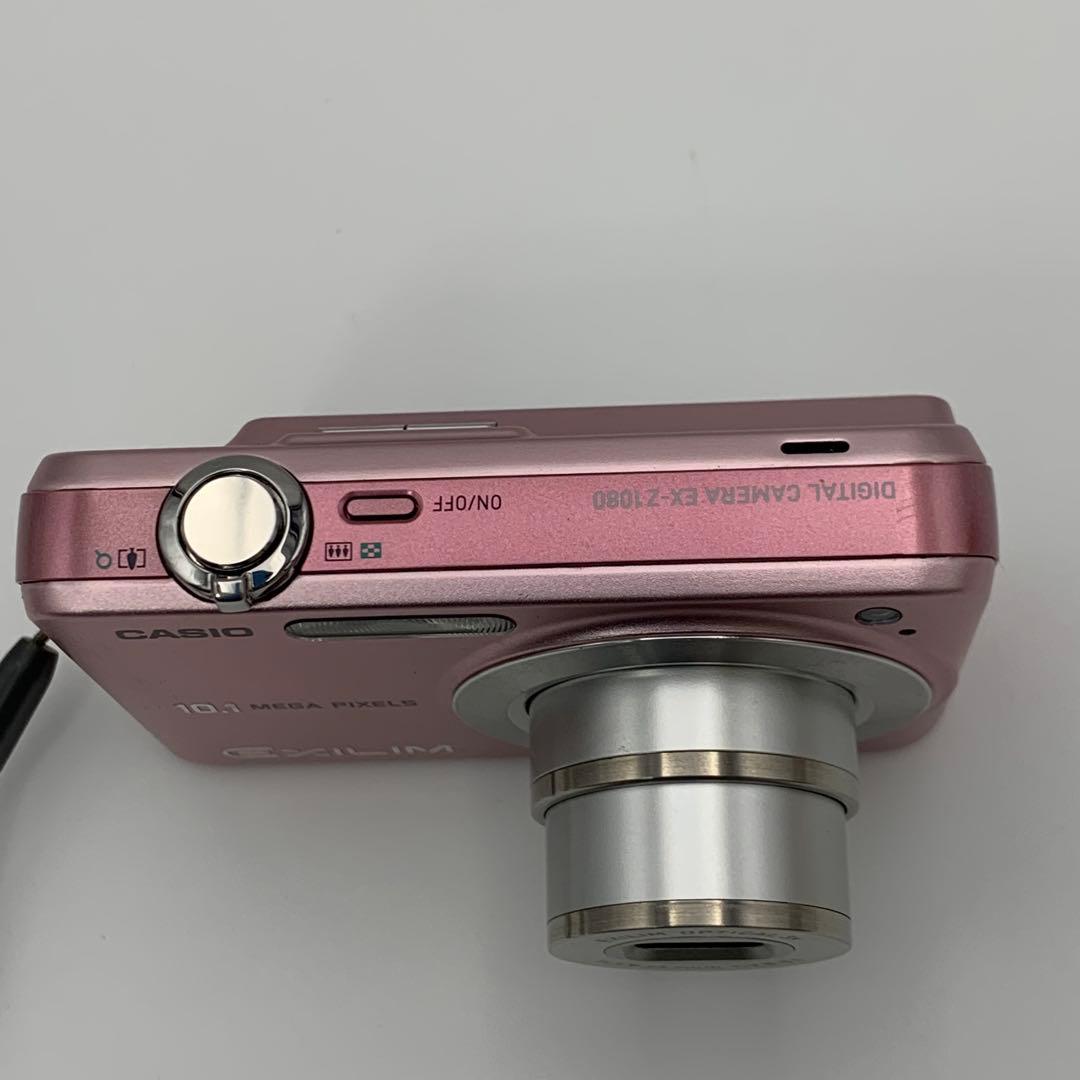 極美品 CASIO EX-Z1080 ピンク コンデジ
