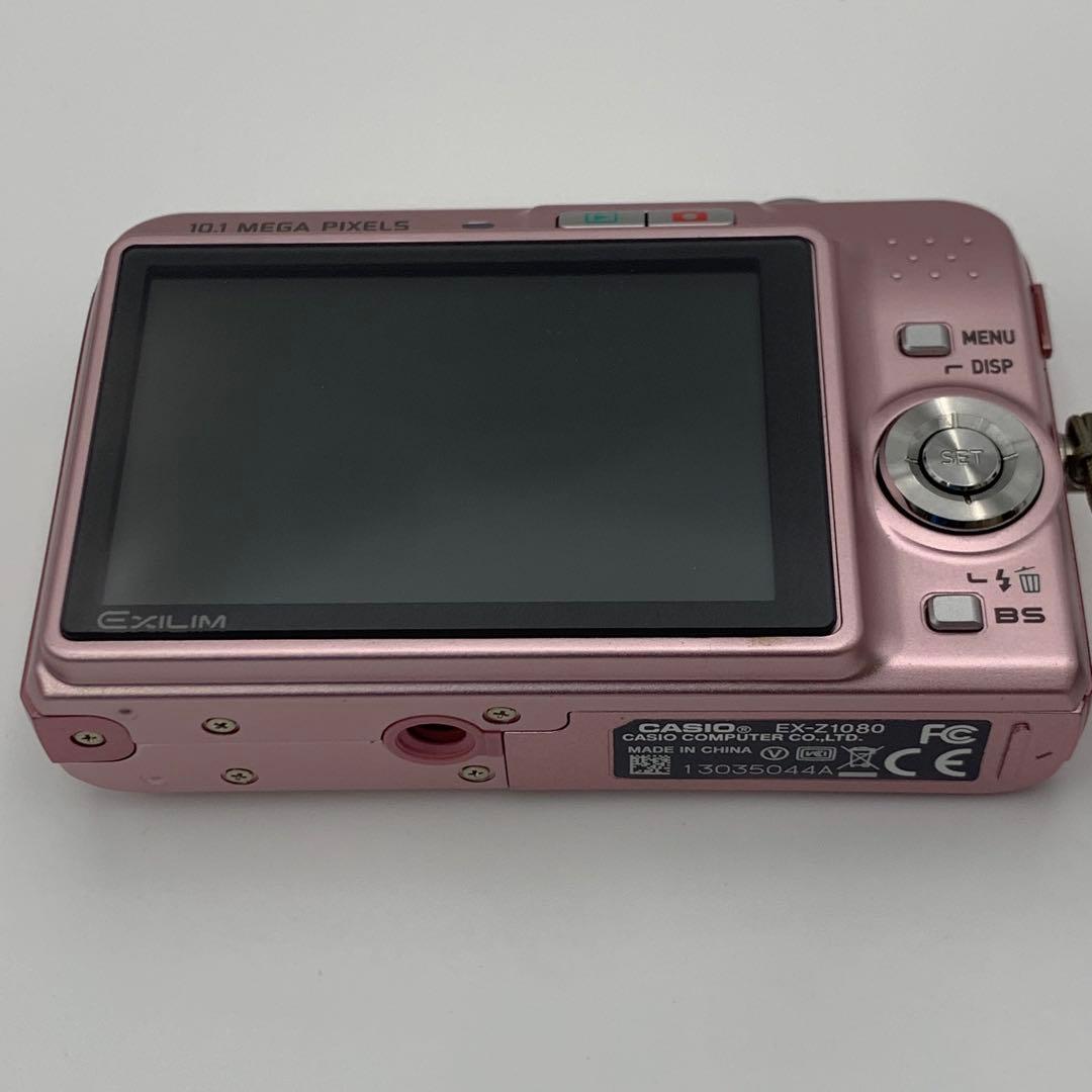 極美品 CASIO EX-Z1080 ピンク コンデジ