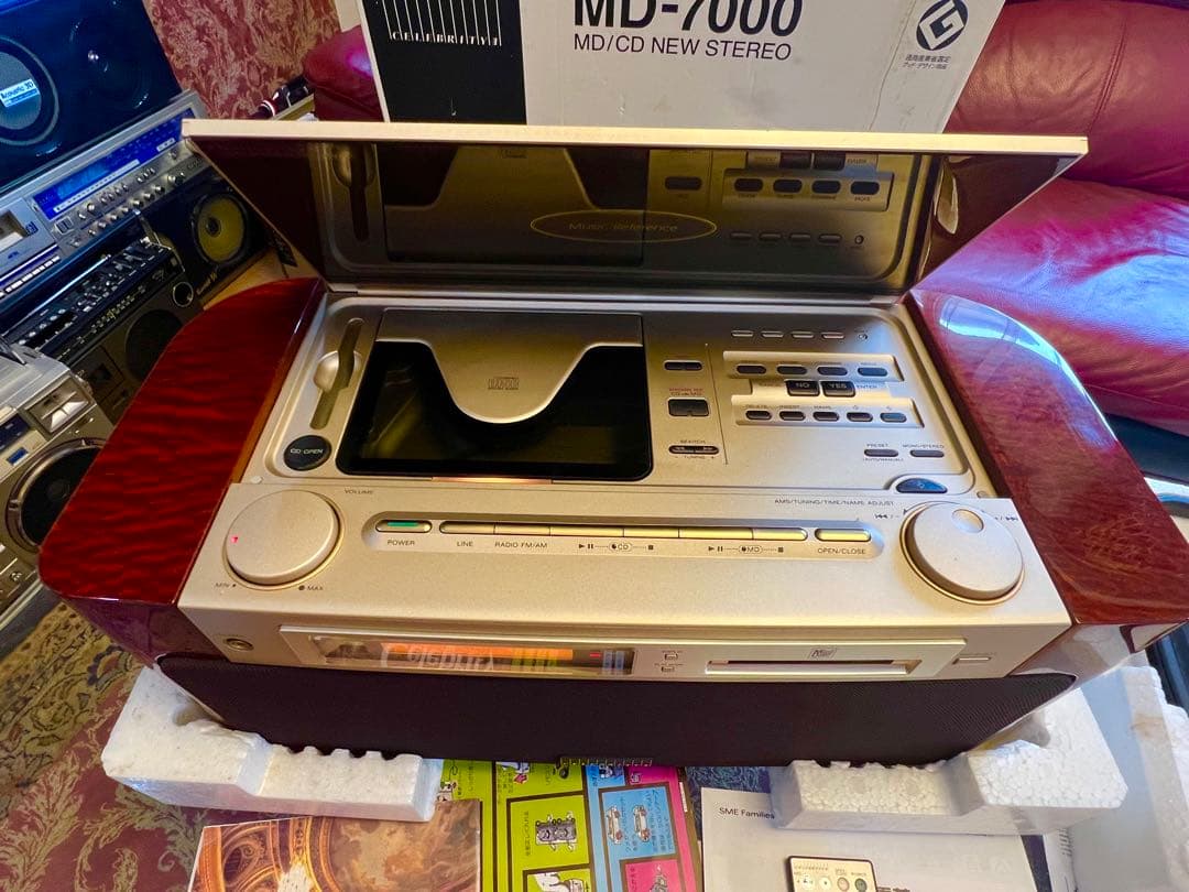 希少MD-7000 ソニー内蔵Bluetooth変更可能 整備済美品未使用近い