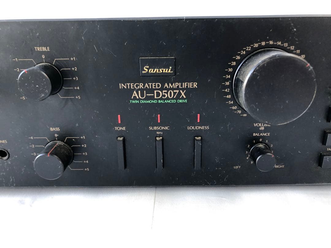 サンスイ sansui 山水AU-D507X プリメインアンプ(I79)