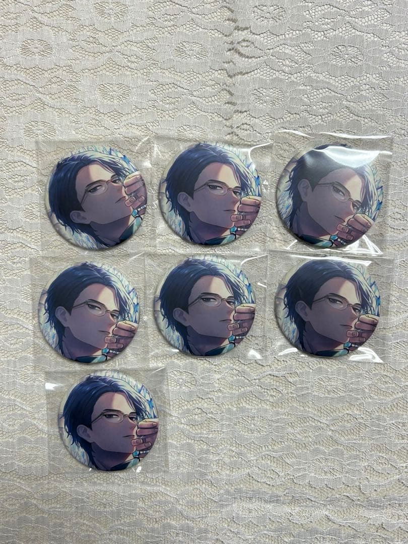 ブレイクマイケース ブレマイ 缶バッジ 節見静 ハーフアニバーサリー