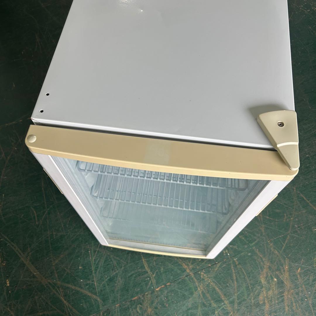 153業務用 冷蔵ショーケース オフィスコンビニ XW-105 左右開き 小型