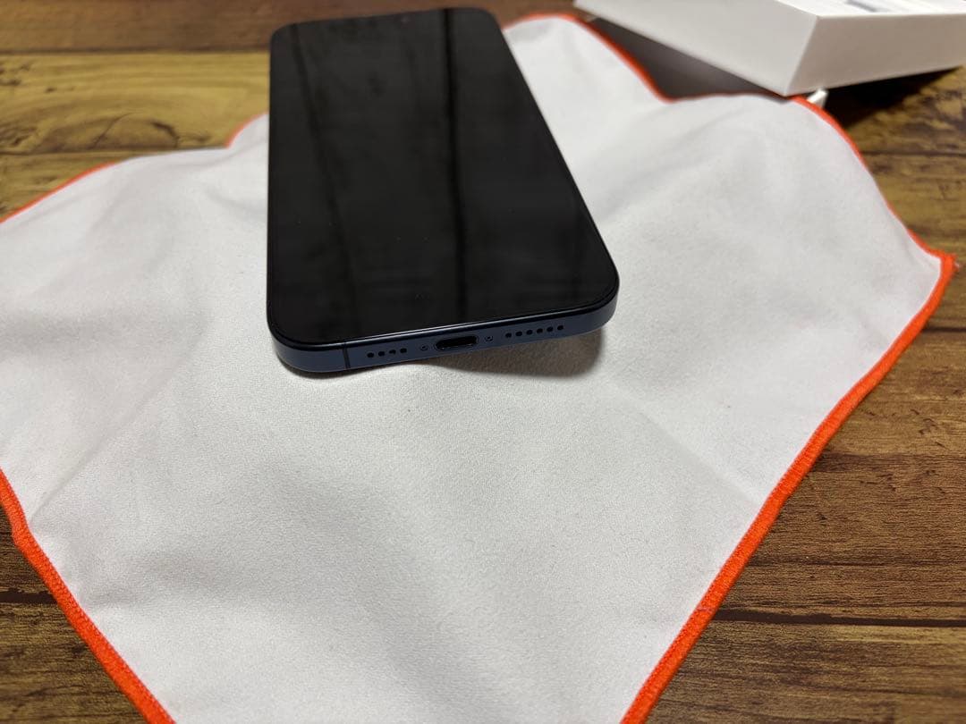 【バッテリー100%】iPhone 15ProMax512GB ブルーチタニウム