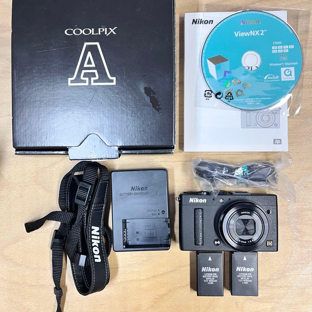 ま*曹様 【美品】Nikon COOLPIX A ブラック